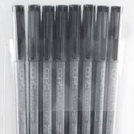 Набор черных линеров Copic Multiliner 8 штук с разными перьями - Набор черных капиллярных линеров Copic Multiliner 8 штук с разными перьями купить в магазине Copic.Club с доставкой по всему миру